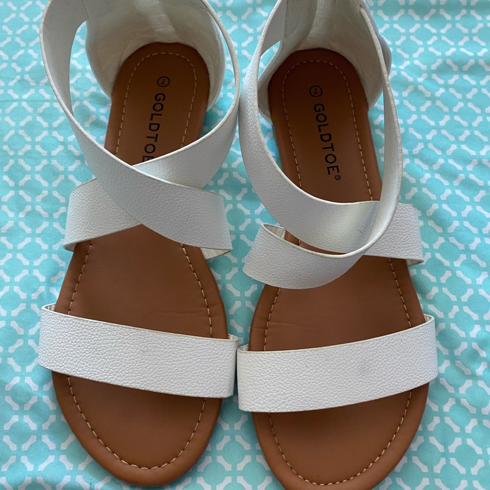 White Sandals